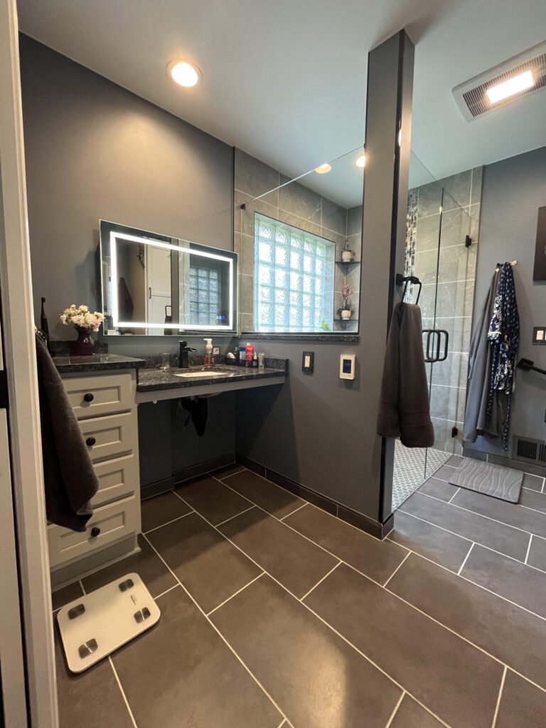 Plymouth Aging in Place Bathroom Remodel