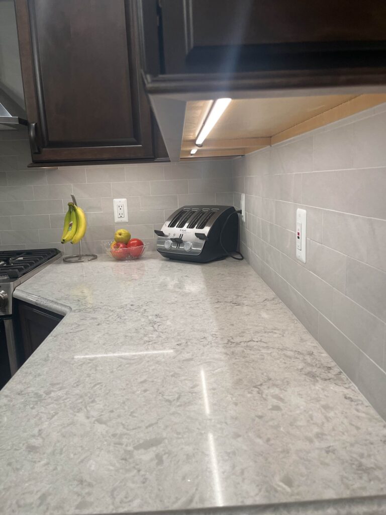 Condo kitchen remodel - after countertop