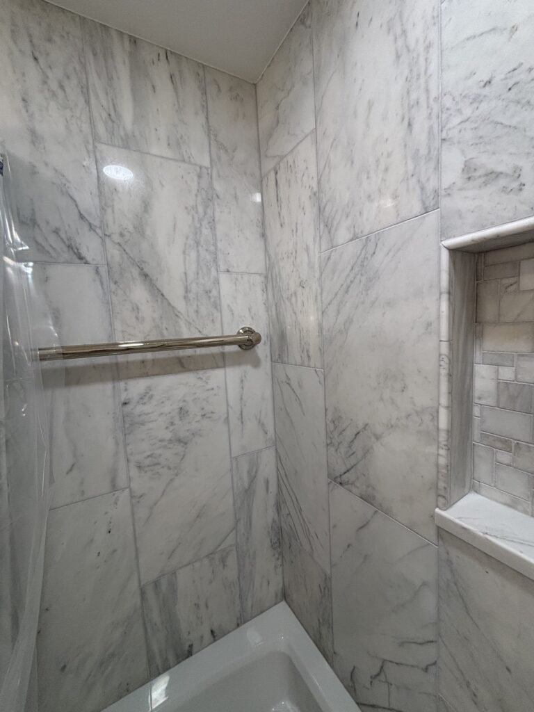 Guest bathroom remodel in Plymouth - Shower